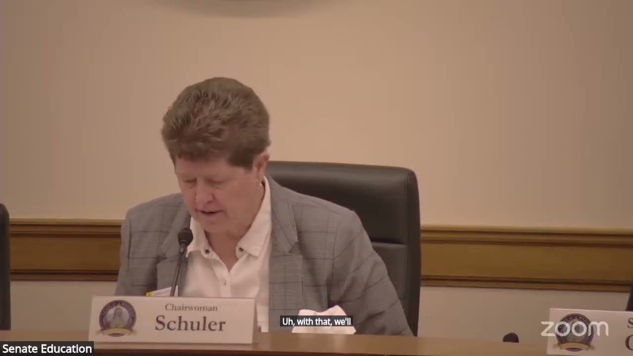 Committee hears lengthy debate on comprehensive K–12 language and literacy bill; vote deferred