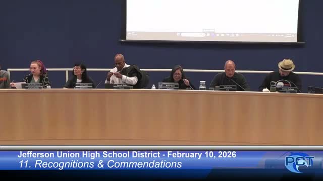 Thornton student of the year and two championship football teams honored at board meeting