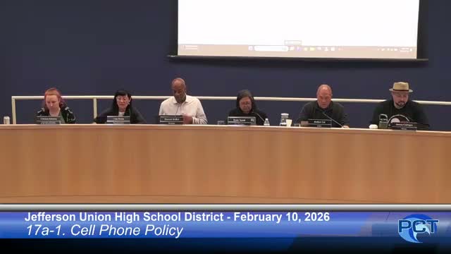 Board approves revised mobile device policy allowing sites to adopt stricter limits
