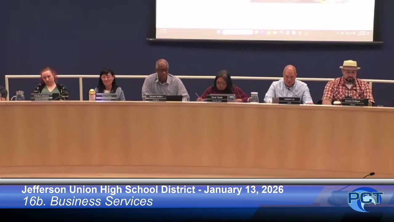 Board approves $73 million amendment for Jefferson High gym, pool and theater additions