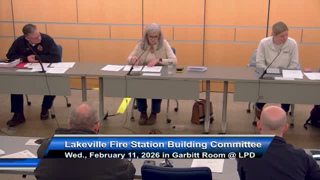 Lakeville committee approves invoices, sets Feb. 27 groundbreaking