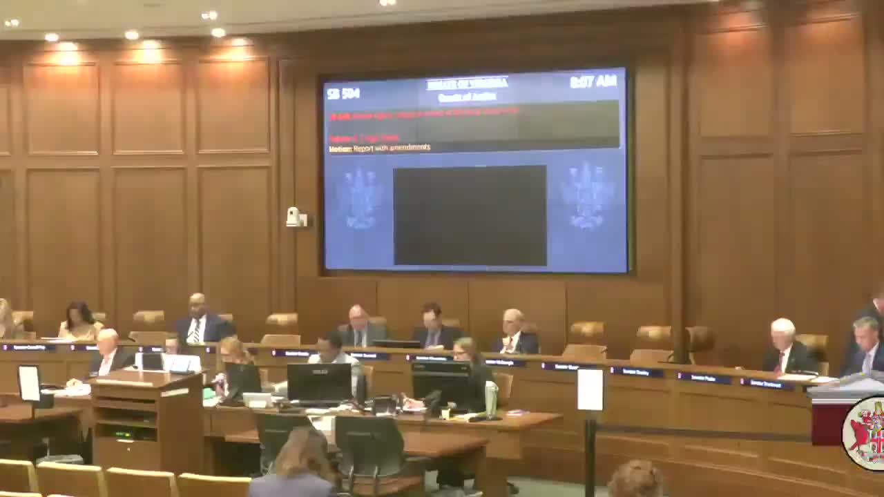 Senate committee backs bill recognizing the Public Safety Assessment for pretrial review