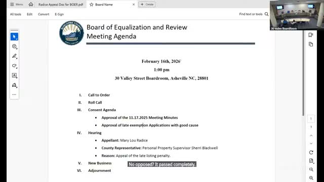 Buncombe County board denies appeal over unlisted manufactured home, upholds $712 tax assessment