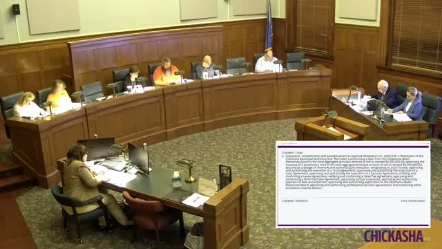 Council approves three proposed bronze sculptures for Chickasha Arts Plaza; one abstention