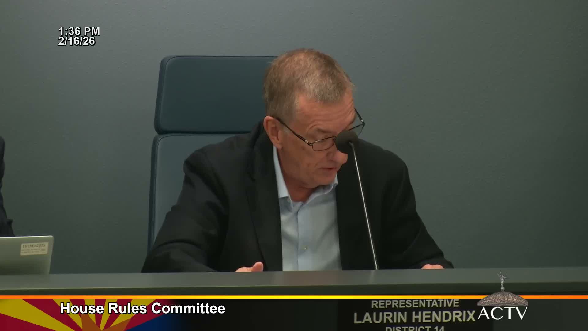 Arizona House Rules Committee flags constitutional and federal conflicts on multiple bills, recommends measures in proper form
