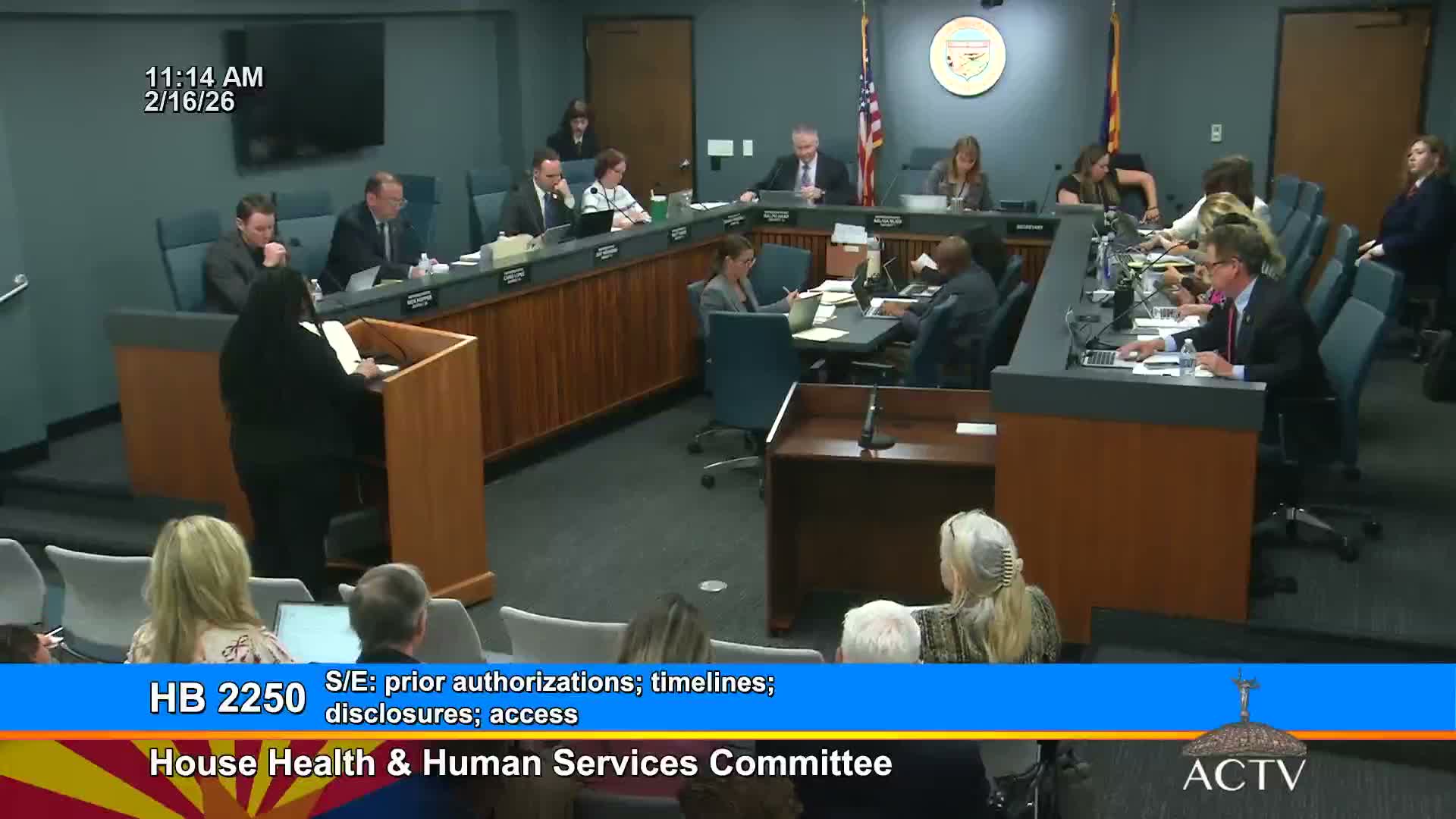 Committee shortens proposed prior-authorization timelines; stakeholders ask for tech clarifications