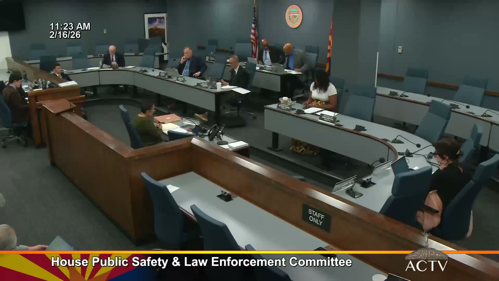 House public‑safety committee advances package of sheriffs‑related measures, funding and posse clarifications