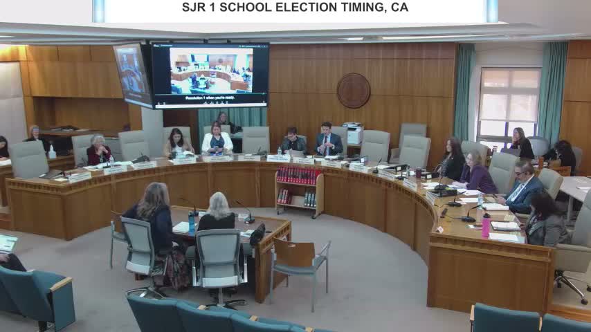Committee backs constitutional amendment to let school bond questions appear on general-election ballots