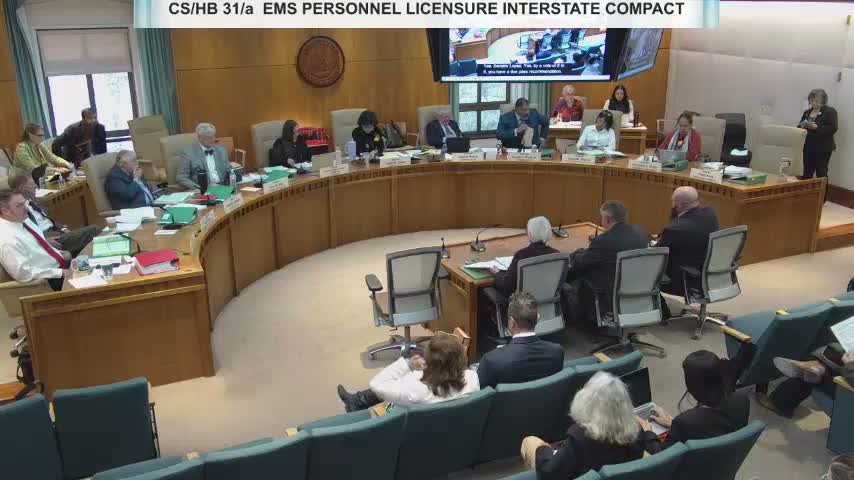 Senate committee moves amended PSYPACT compact after questions on oversight and complaints