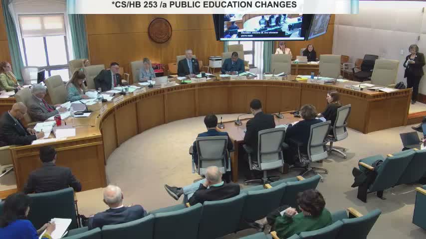 Senate committee advances bill to preserve full‑time virtual education and fix related budget shortfalls