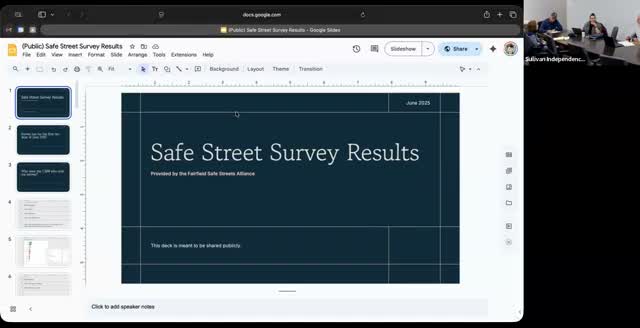 Safe Streets survey: nearly 2,000 residents respond; safety concerns concentrated among women and parents