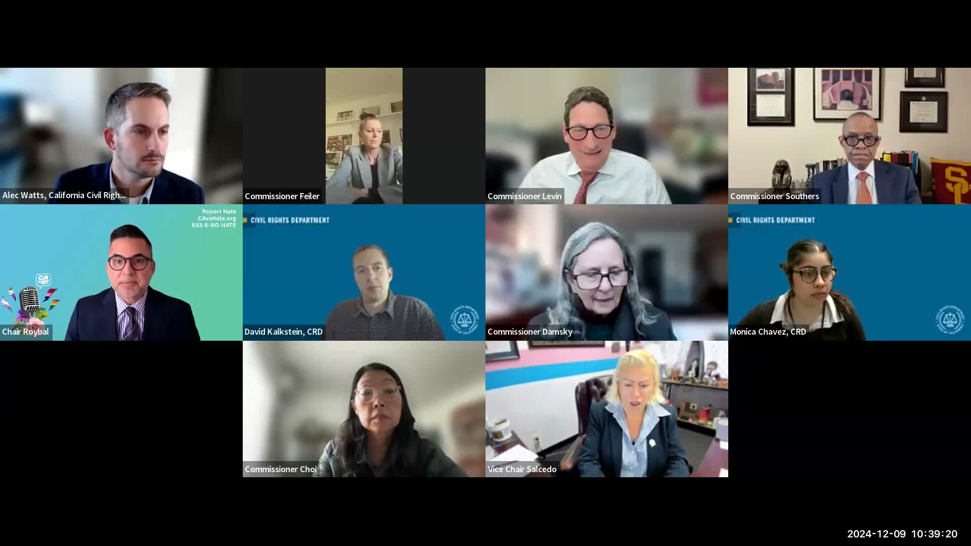 Commission approves Oct. 23 minutes and updates chair/vice‑chair election rules