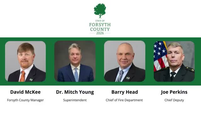 Forsyth County outlines roughly $1 billion five‑year capital plan; roads, parks and schools highlighted