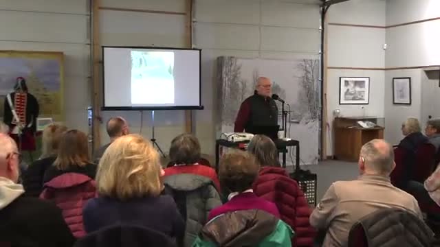 Author Kirby Lambert discusses Montana Historical Society’s new book at Travelers Rest program