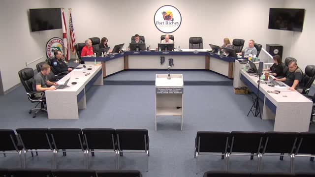 Port Richey council workshop reviews draft CRA incentive policy, asks staff to scale plan and seek legal review