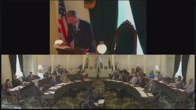 Senate passes H.790 budget adjustments, adopts weekend adjournment resolution