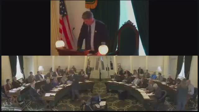 Vermont Senate orders third reading of voluntary chloride-reduction 'salt' bill after 29–1 roll call