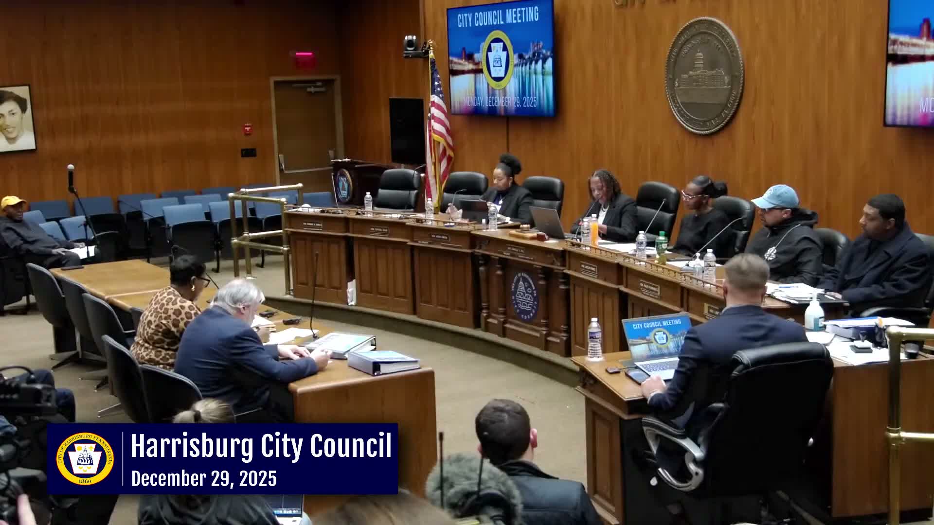 Harrisburg council overrides mayoral vetoes on four budget amendments, removing funding for four city positions