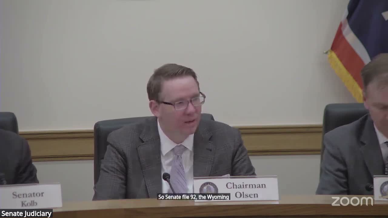 Wyoming Judiciary Committee advances False Claims Act with whistleblower protections and penalties