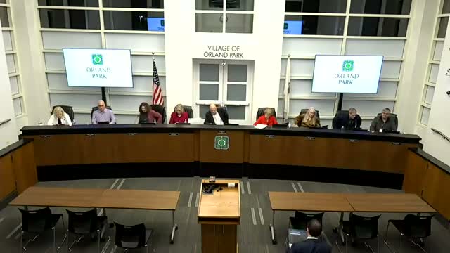 Orland Park board approves routine budgets, several tax‑incentive support resolutions and park contracts