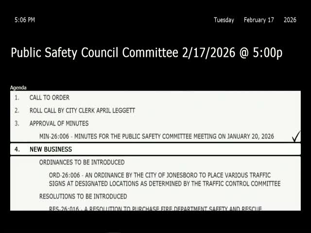 Committee forwards no-parking ordinance for South Madison Street to full council