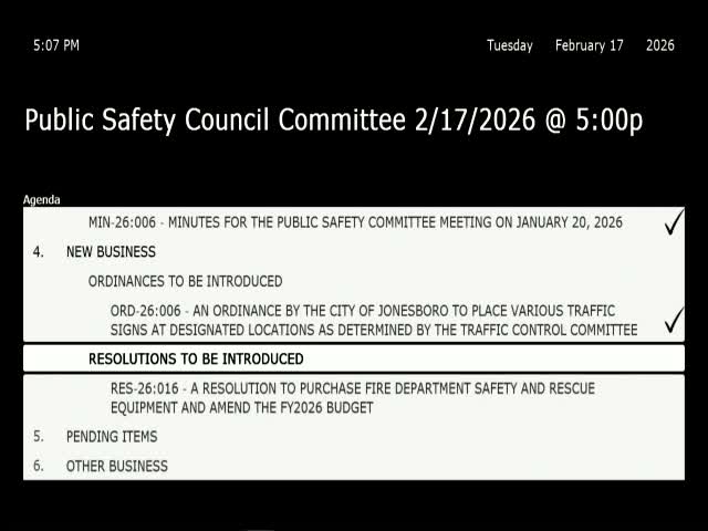 Committee forwards $177,769.44 fire-equipment purchase and FY26 budget amendment to full council
