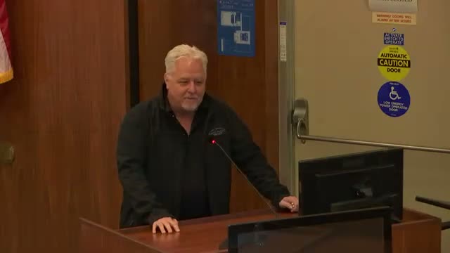 Unidentified Costa Mesa resident asks council for five-year moratorium on his property purchases, recounts development disputes