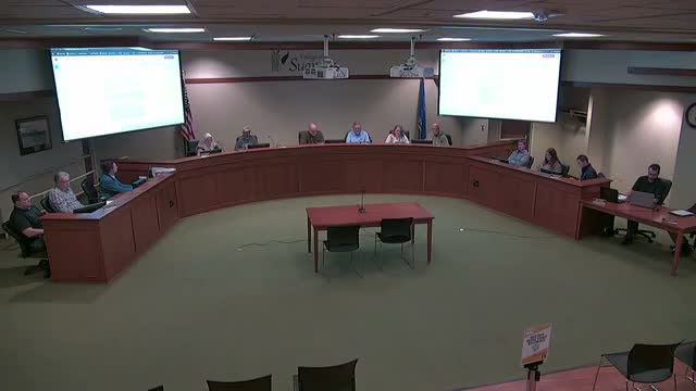 Board approves 2‑lot survey map; schedules March 9 visioning session for 10‑year comprehensive plan