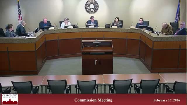 Cass County commissioners approve routine minutes, agenda, vouchers and discuss public‑comment policy placement