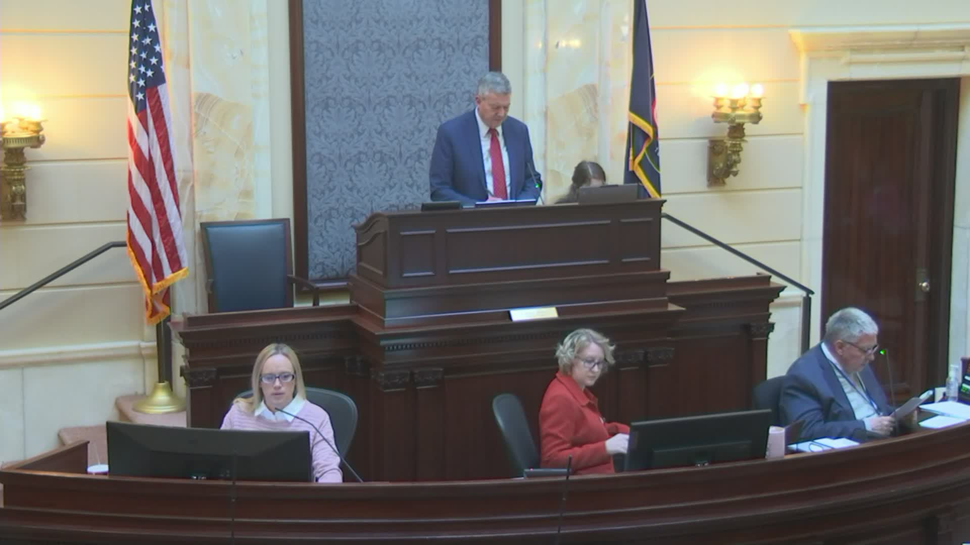 Senate adopts substitute to expand investigatory warrant tool in child‑welfare bill