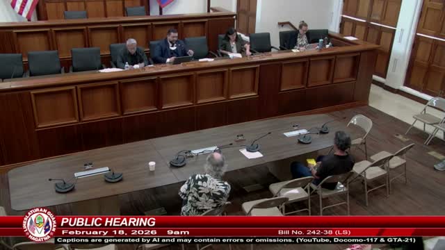 Sen. William Parkinson says his bill is necessary to secure a plebiscite after court rulings