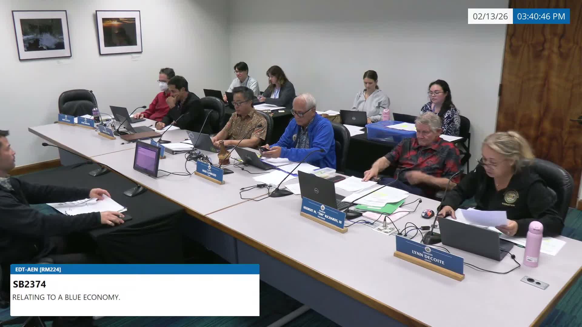 Lawmakers move to create Office of Marine Affairs; industry urges coordinated blue-economy strategy