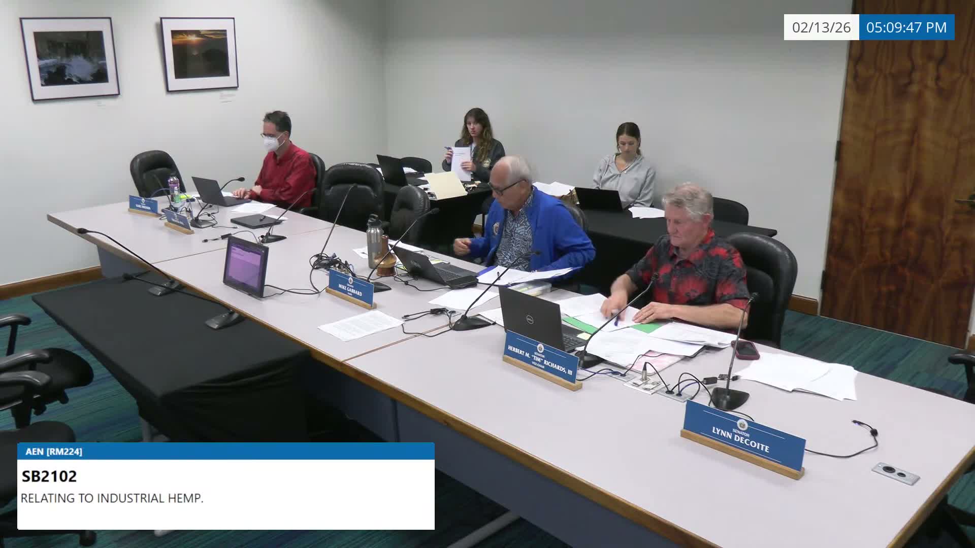 At-a-glance: committee votes and recommendations from Feb. 13 joint hearings