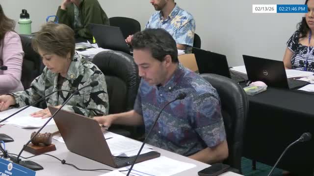 Senate committee moves multiple environmental and cultural bills; several deferred for more stakeholder work