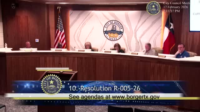 Borger to apply for $1 million CDBG downtown revitalization grant under Main Street set-aside