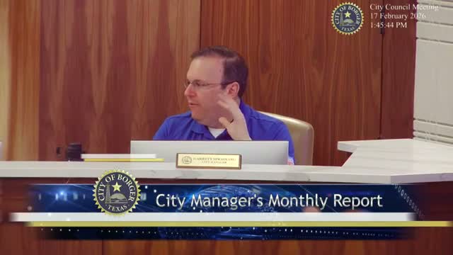 Borger eyes $700,000 in pavement work; council told of microsurfacing and chip-seal bids