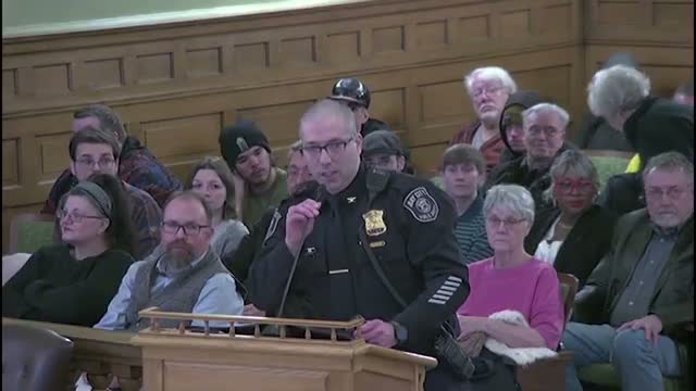 Bay City commission pauses on three public-safety resolutions after hours of public comment and referrals for revision