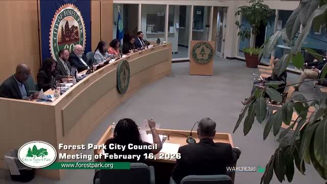 Forest Park Council adopts budget software contract, moratorium on small-format discount stores and awards mowing contract