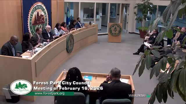 Forest Park honors fire chief and hears Boys & Girls Club youth testimony