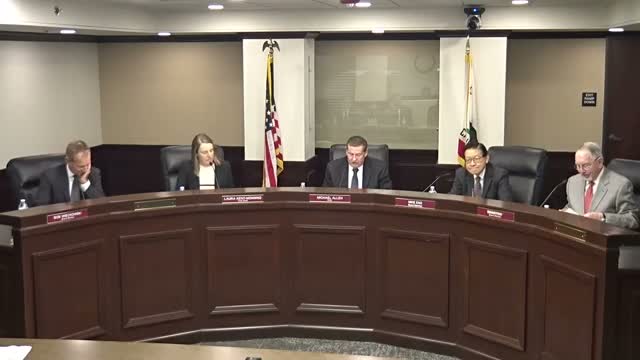 Board hears staffing, budget-call and printer-replacement updates; no closed-session items