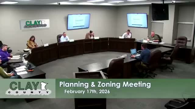Clay County planning staff summarize 2025 permitting, gravel tax and floodplain LOMR