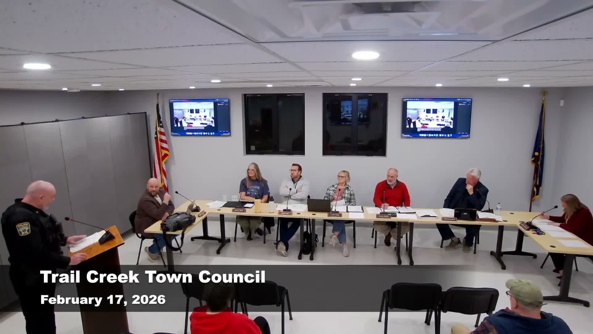 Trail Creek council authorizes Huntress cybersecurity contract and clears surplus police IT equipment