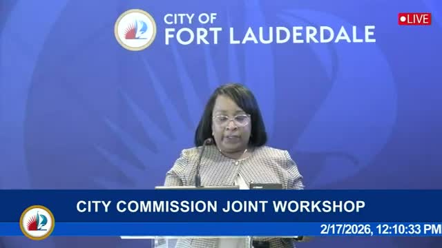 Fort Lauderdale leaders weigh AHAC plan to boost affordable housing outreach, use city land and craft a master plan