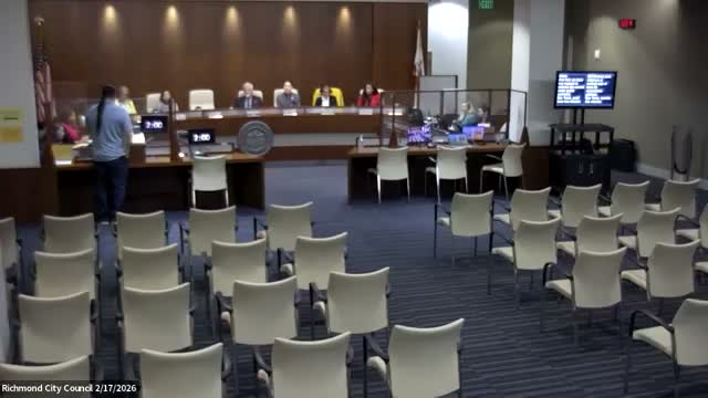 Richmond residents and police association press council to return three officers and approve a marketable contract