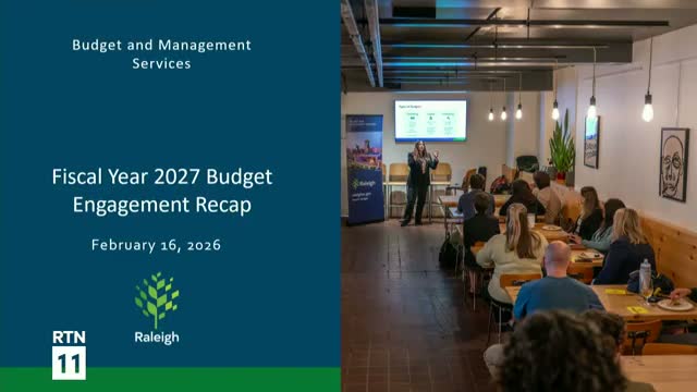 Raleigh survey finds affordable housing the top budget priority as staff outline outreach and next steps
