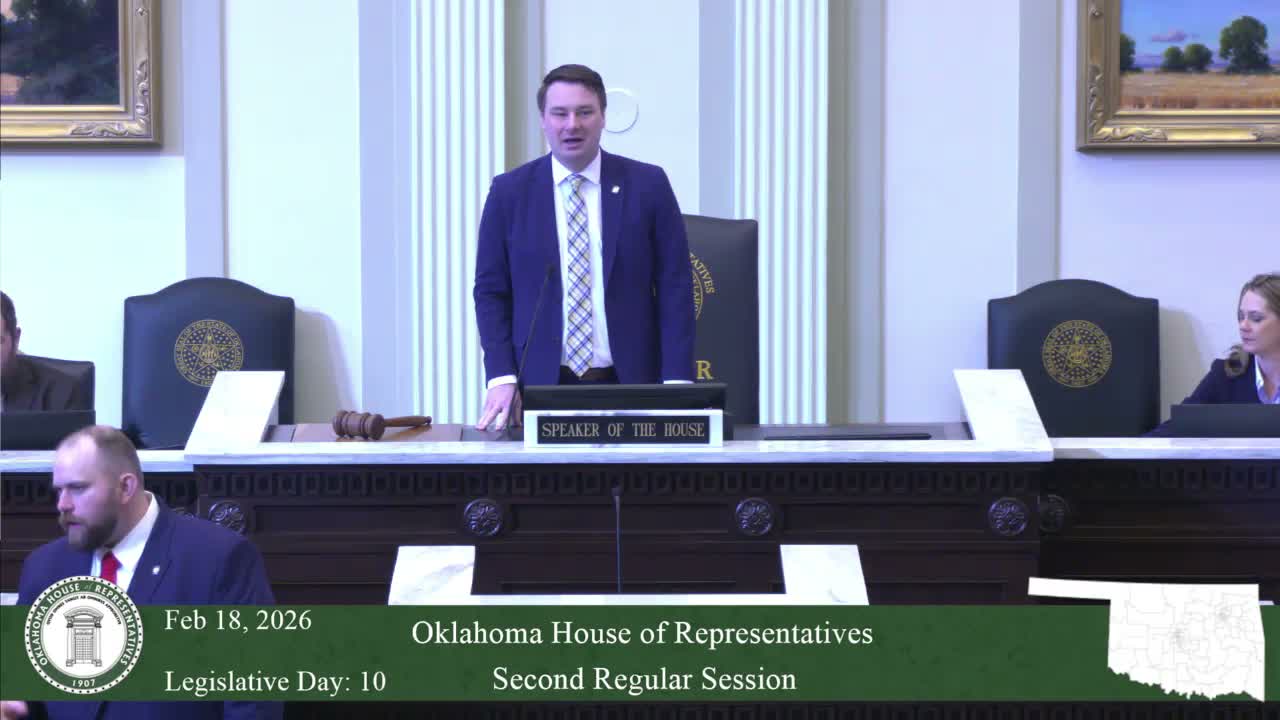 Dylan Travis sworn in as Oklahoma state representative, vows to protect rural communities