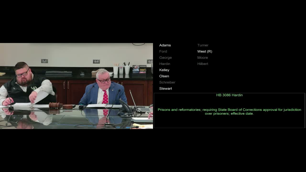 Committee advances bill requiring DOC director to notify board on budget and prison deaths