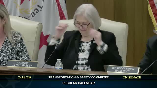 TDOT presents $425M package to Tennessee Senate committee, budget advances to finance