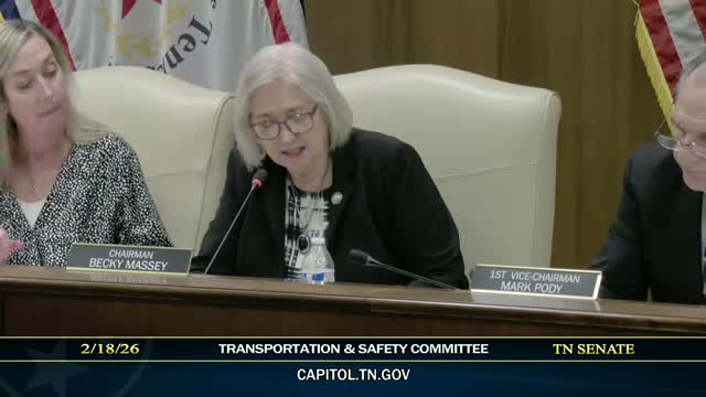 Senate committee approves bill to shift vehicle and tire sales tax revenue to highway fund