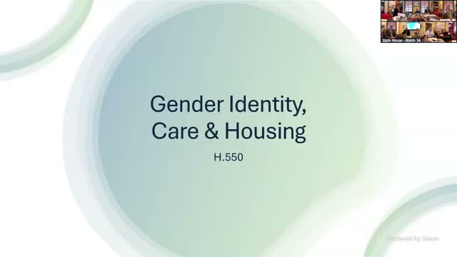 House committee reviews H.B. 550 and DOC practices on gender identity, housing and health care